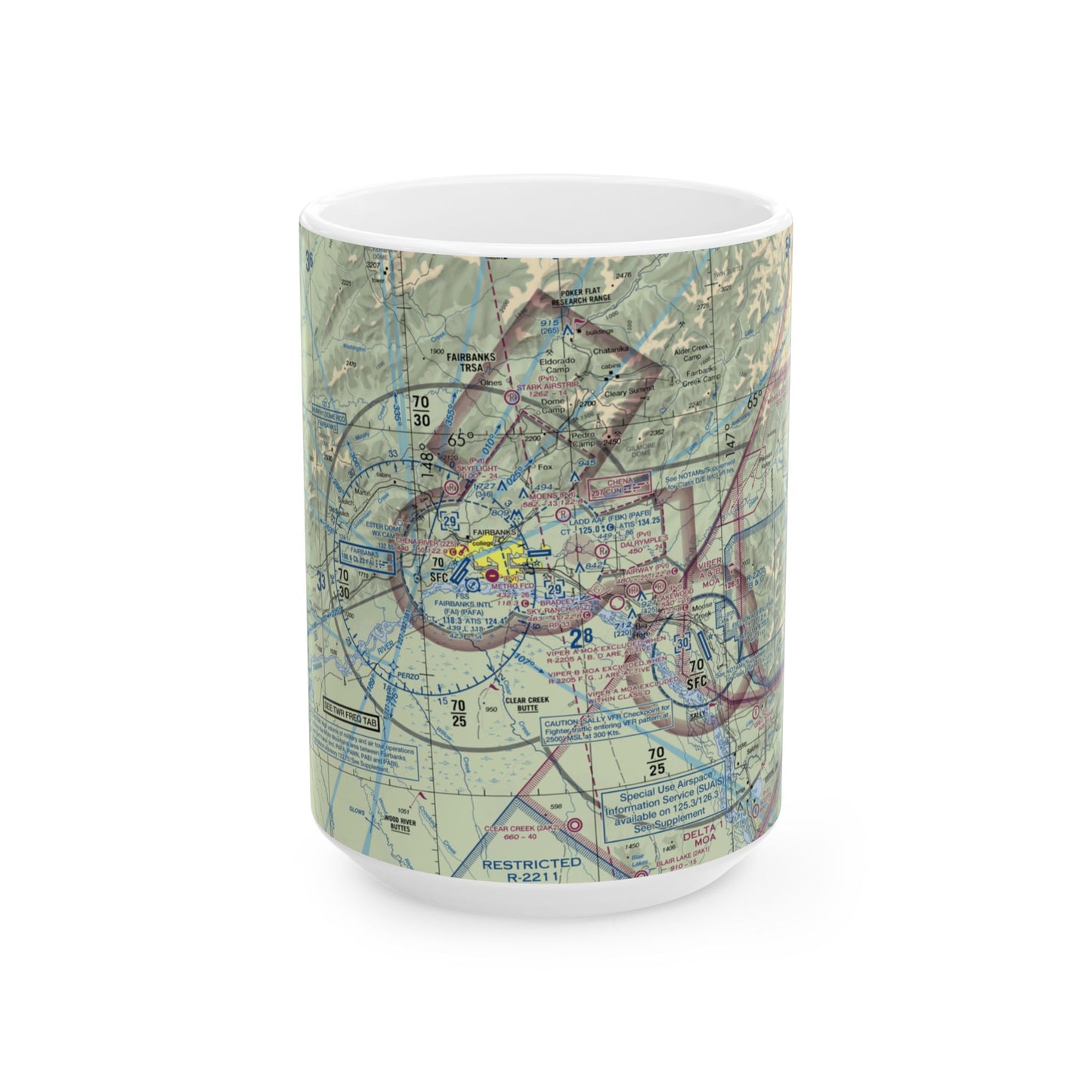 Fairbanks Sectional Ceramic Mug