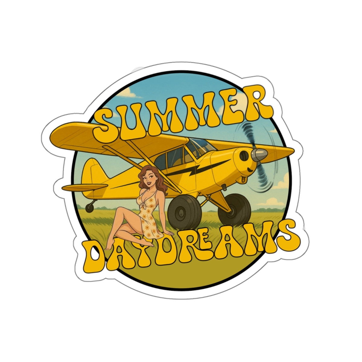 Sticker (Aviation) Summer Daydreams
