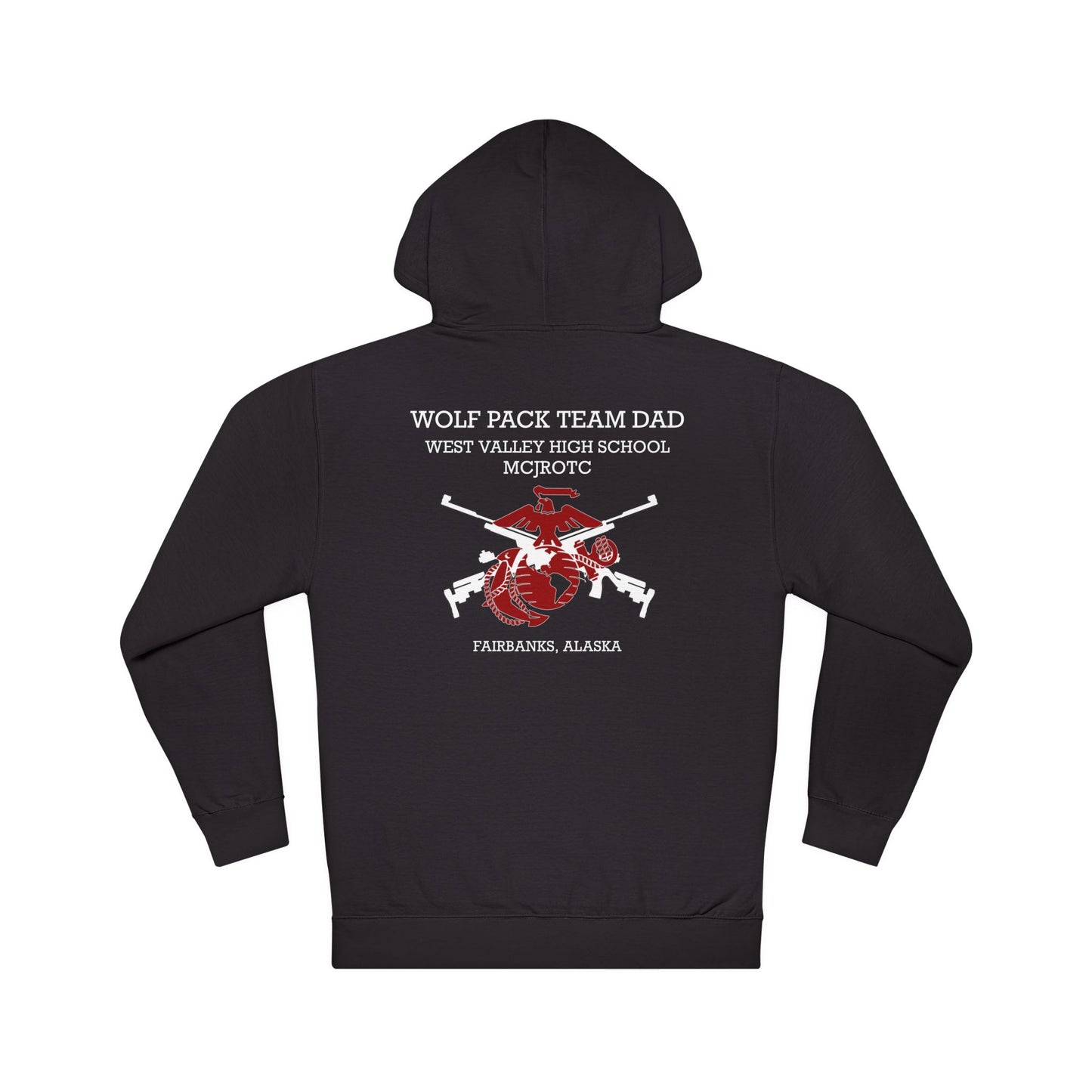 WVHS MCJROTC Sporter Rifle Team Hoodie (TEAM DAD)