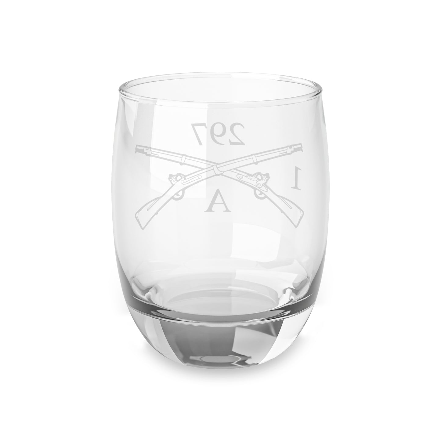 Avalanche Co 1-297th IN - Whiskey Glass