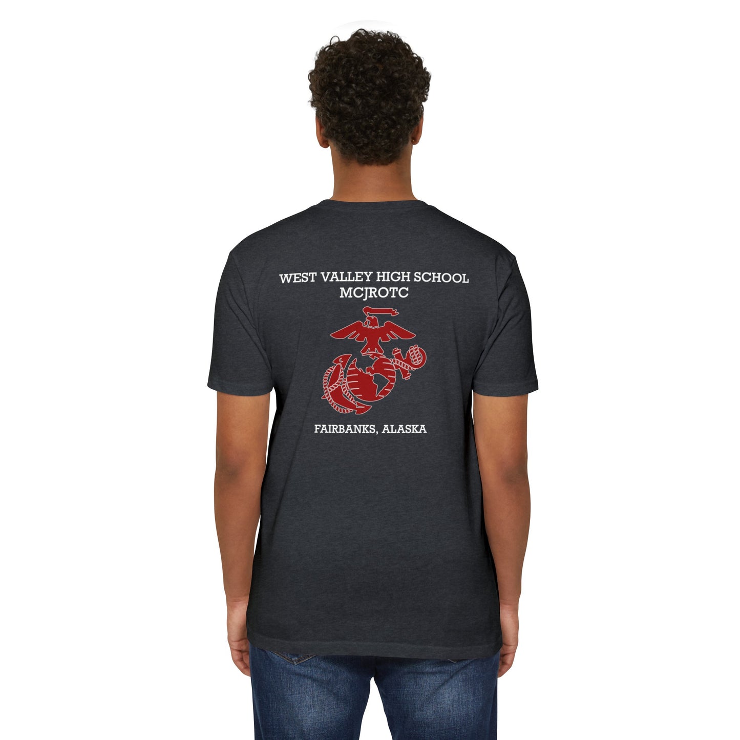 WVHS MCJROTC Unisex Tri-Blend Crew Tee