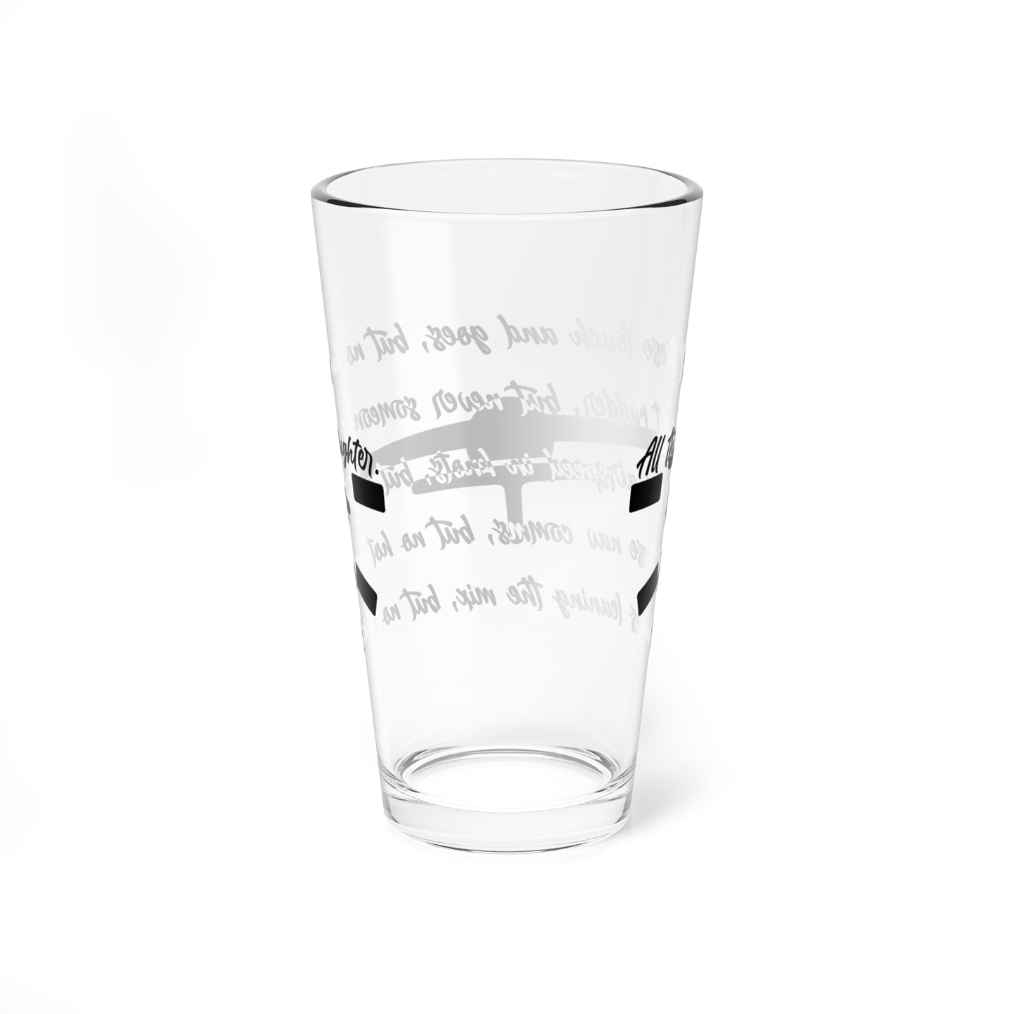 No Chicks - Pint Glass