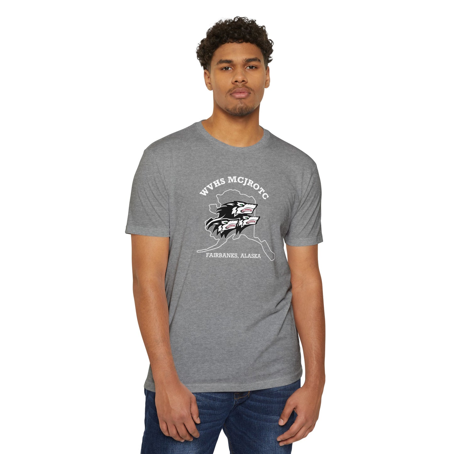 WVHS MCJROTC Unisex Tri-Blend Crew Tee