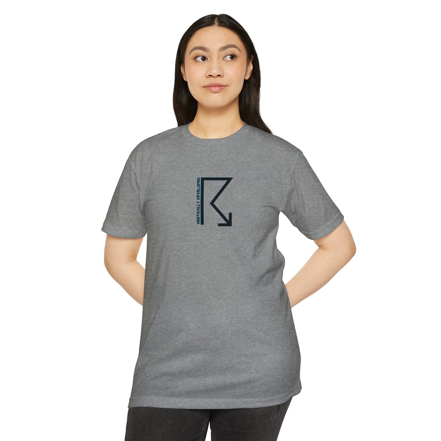 Vertically Developed - Unisex CVC Jersey T-shirt