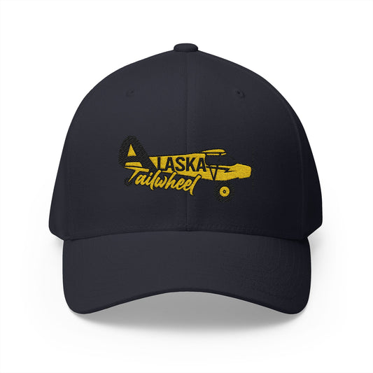 Alaska Tailwheel Closed-Back Structured Cap (Embroidery)
