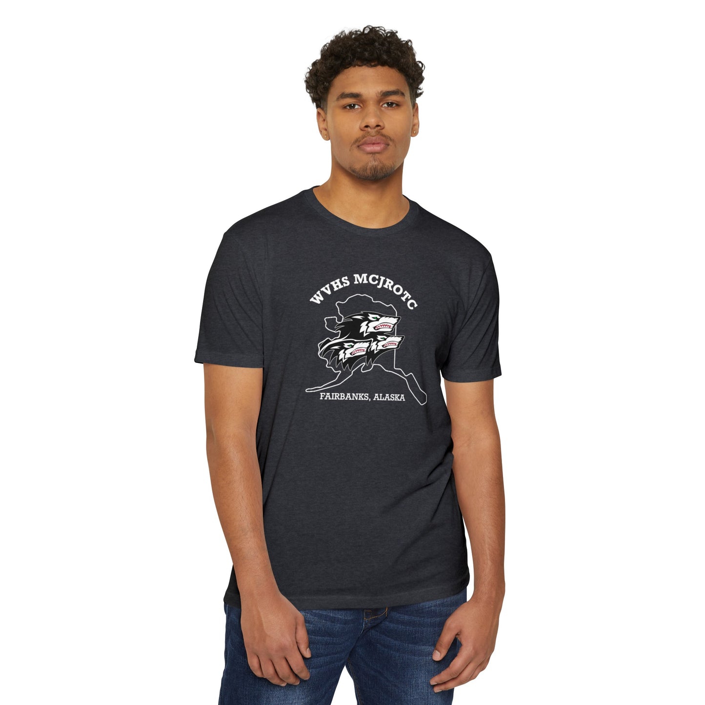 WVHS MCJROTC Unisex Tri-Blend Crew Tee