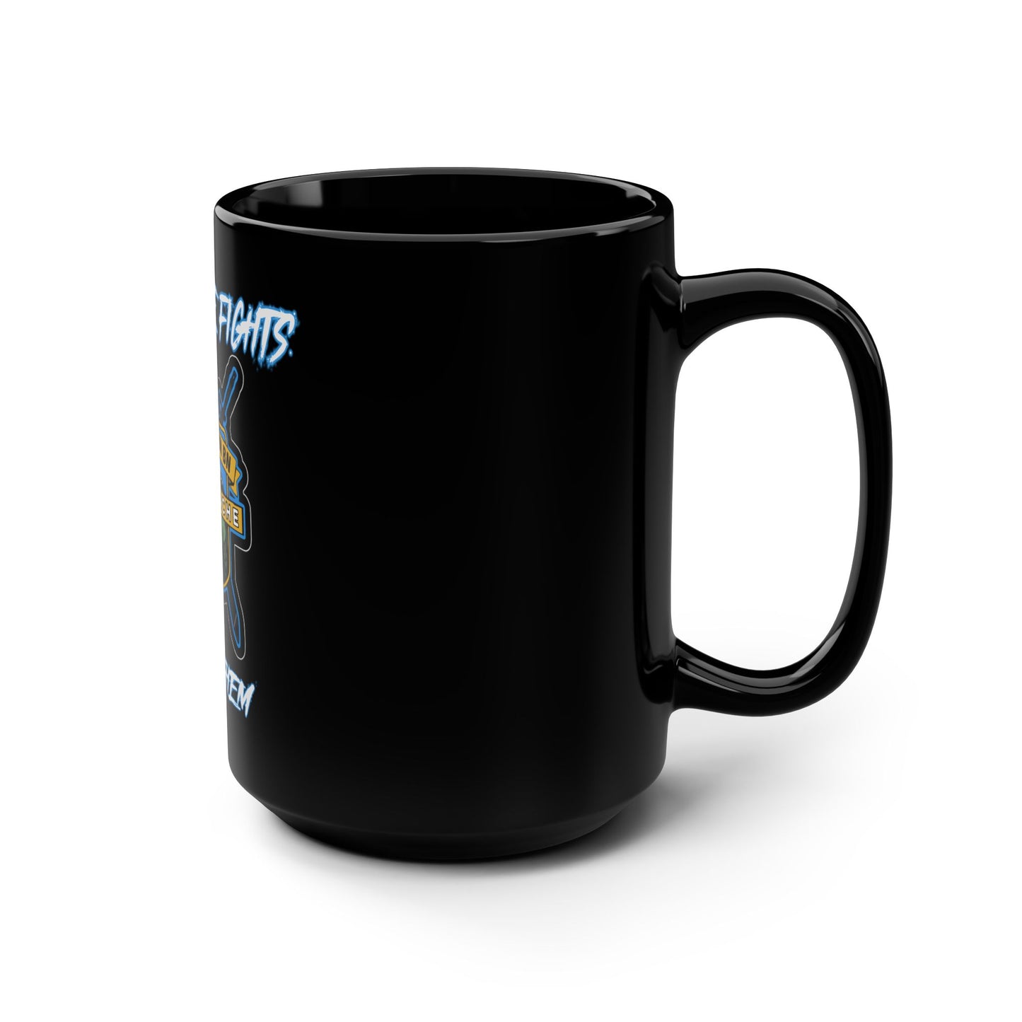 Z1 Avalanche Co 1-297th IN (Black Mug, 15oz)