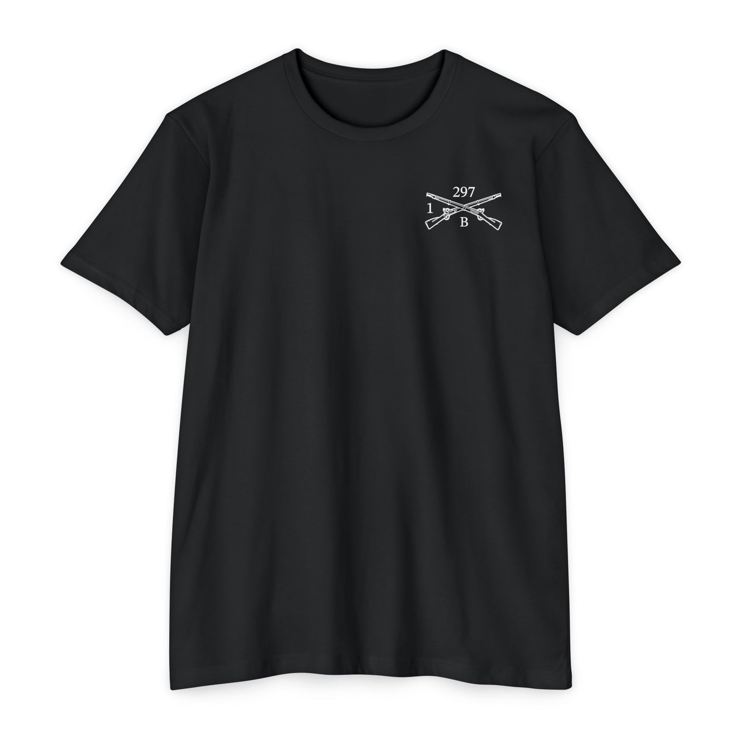 Z1 Bison Co 1-297th IN - Unisex CVC 60/40 Jersey T-shirt