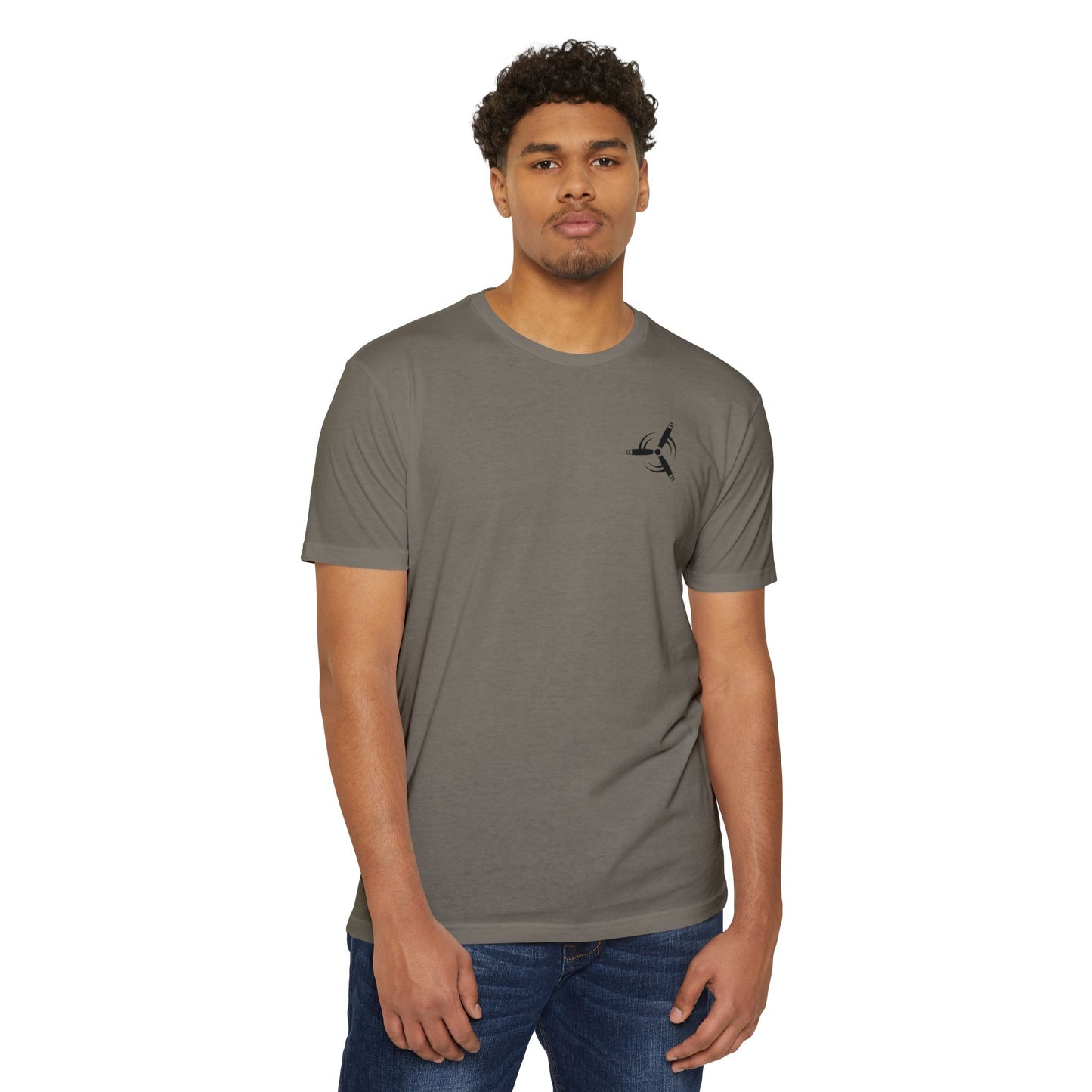 APPROACH ZEN (Back) - Unisex CVC Jersey T-shirt