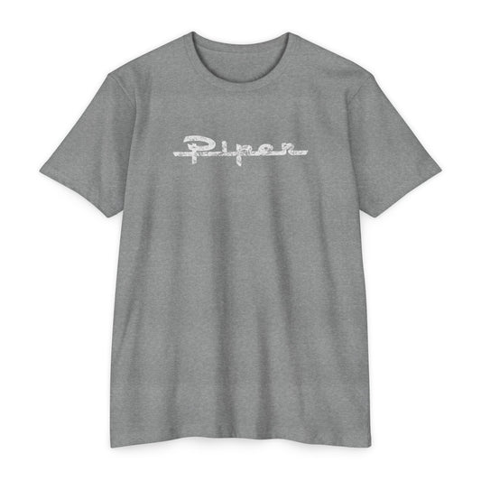 Piper (Distressed) - Unisex CVC Jersey T-shirt