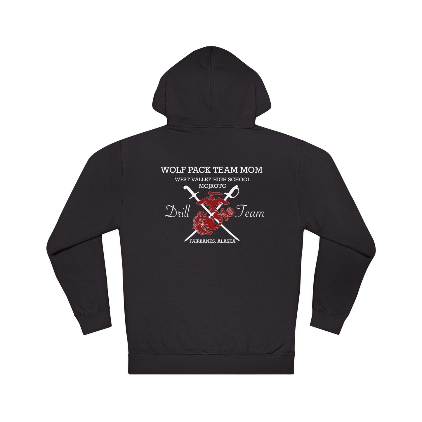 WVHS MCJROTC Drill Team Hoodie (TEAM MOM)