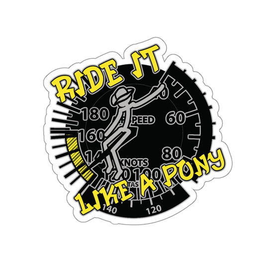 Sticker (Aviation) Ride It!