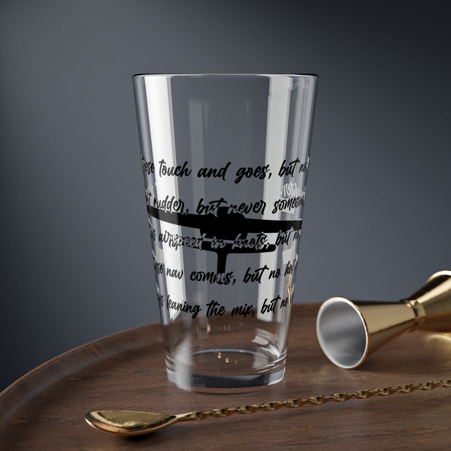 No Chicks - Pint Glass