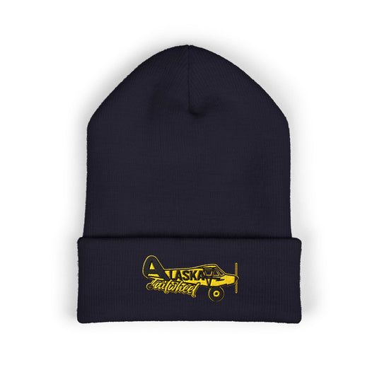 Alaska Tailwheel Embroidered Beanie