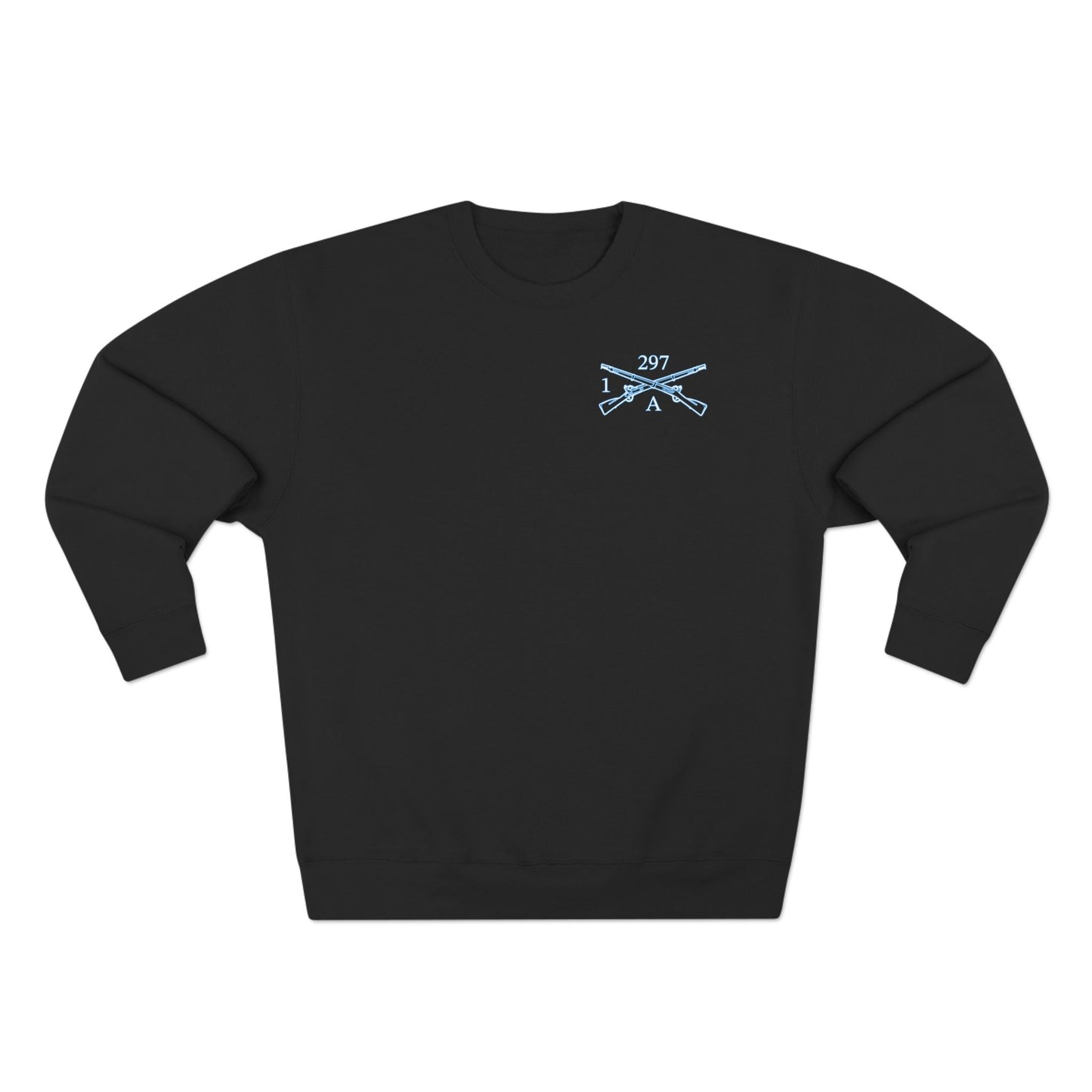 Z1 Avalanche Co 1-297th IN - 80/20 Unisex Crewneck Sweatshirt