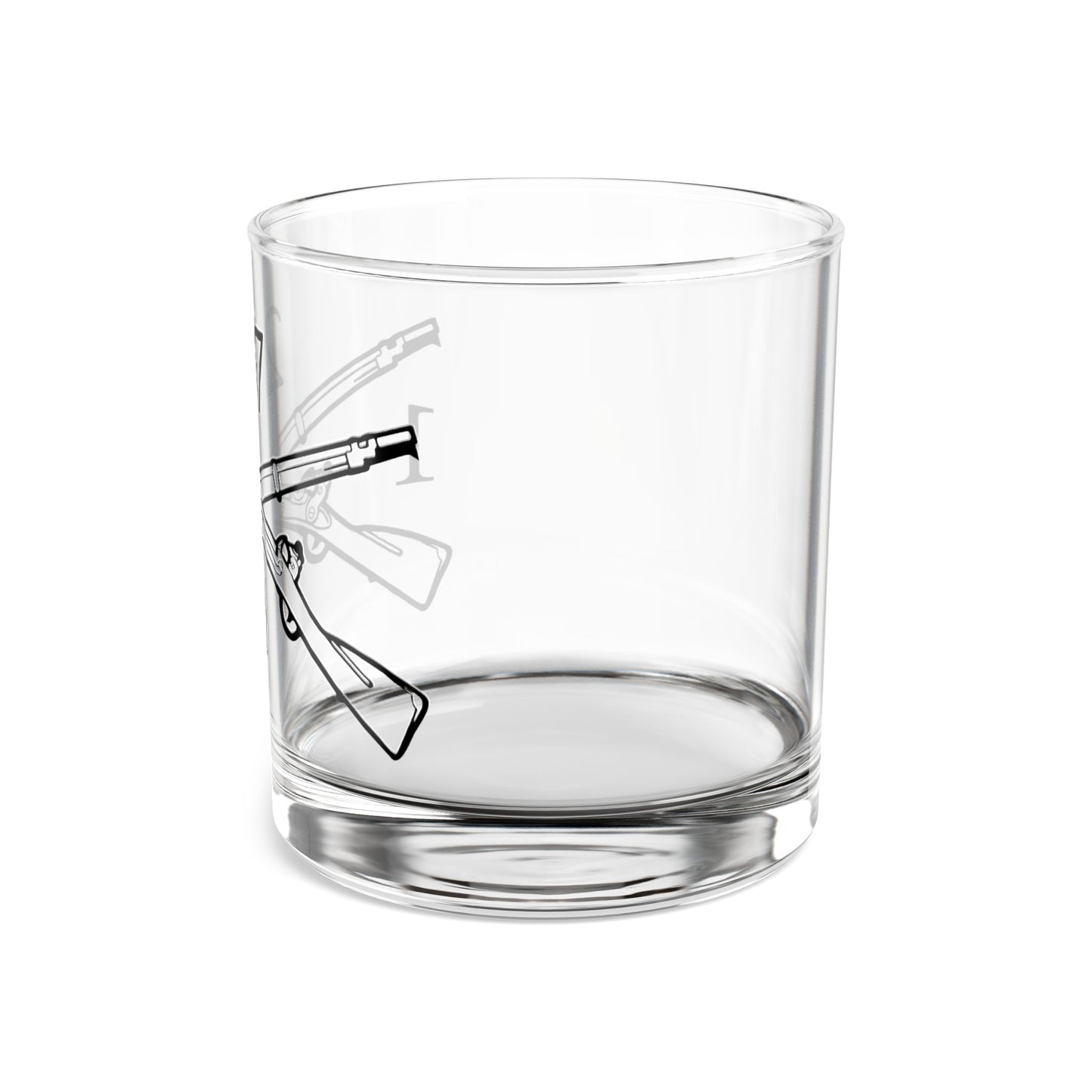 Bison Co 1-297th IN - Bar Glass