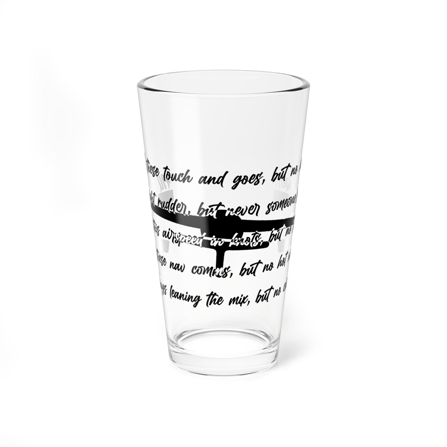 No Chicks - Pint Glass