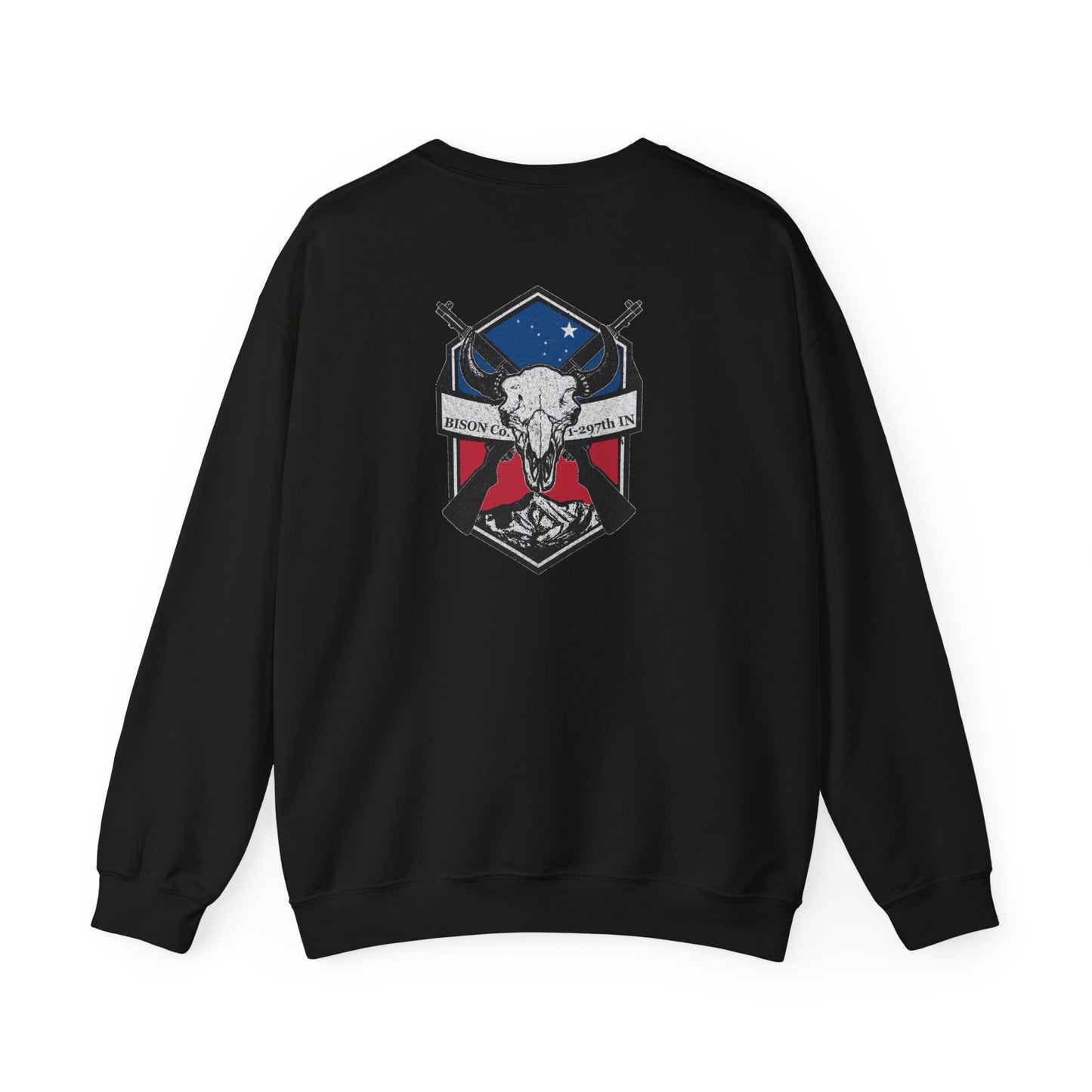 Bison Co 1-297th IN - Crewneck PT Sweatshirt