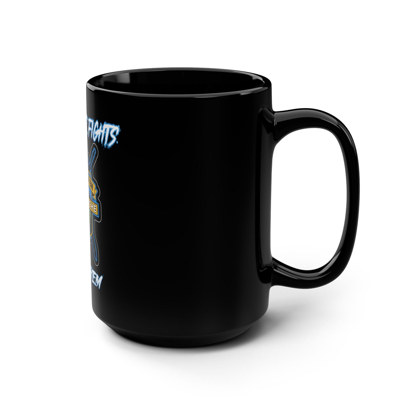 Avalanche Co 1-297th IN (Black Mug, 15oz)