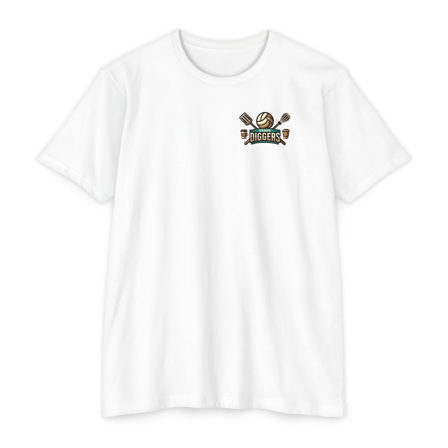 Crave Diggers Volleyball - Unisex CVC 60/40 Jersey T-shirt